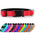 Plain Safety Nylon Dog Collar